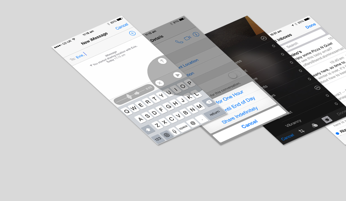 Apple’s iOS 8 vs. iOS 7 and its Usability